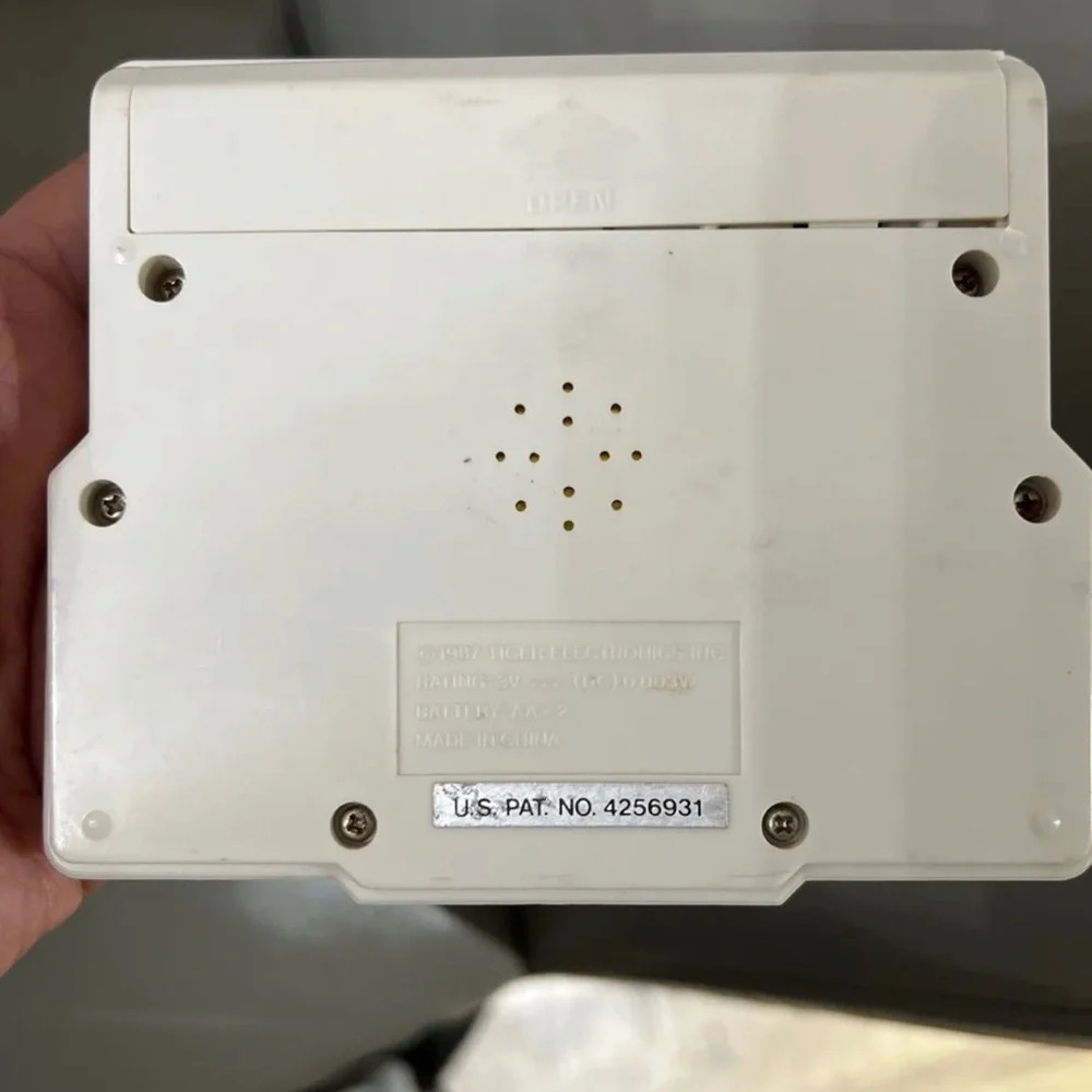 Vintage handheld 1987 Tiger Football game